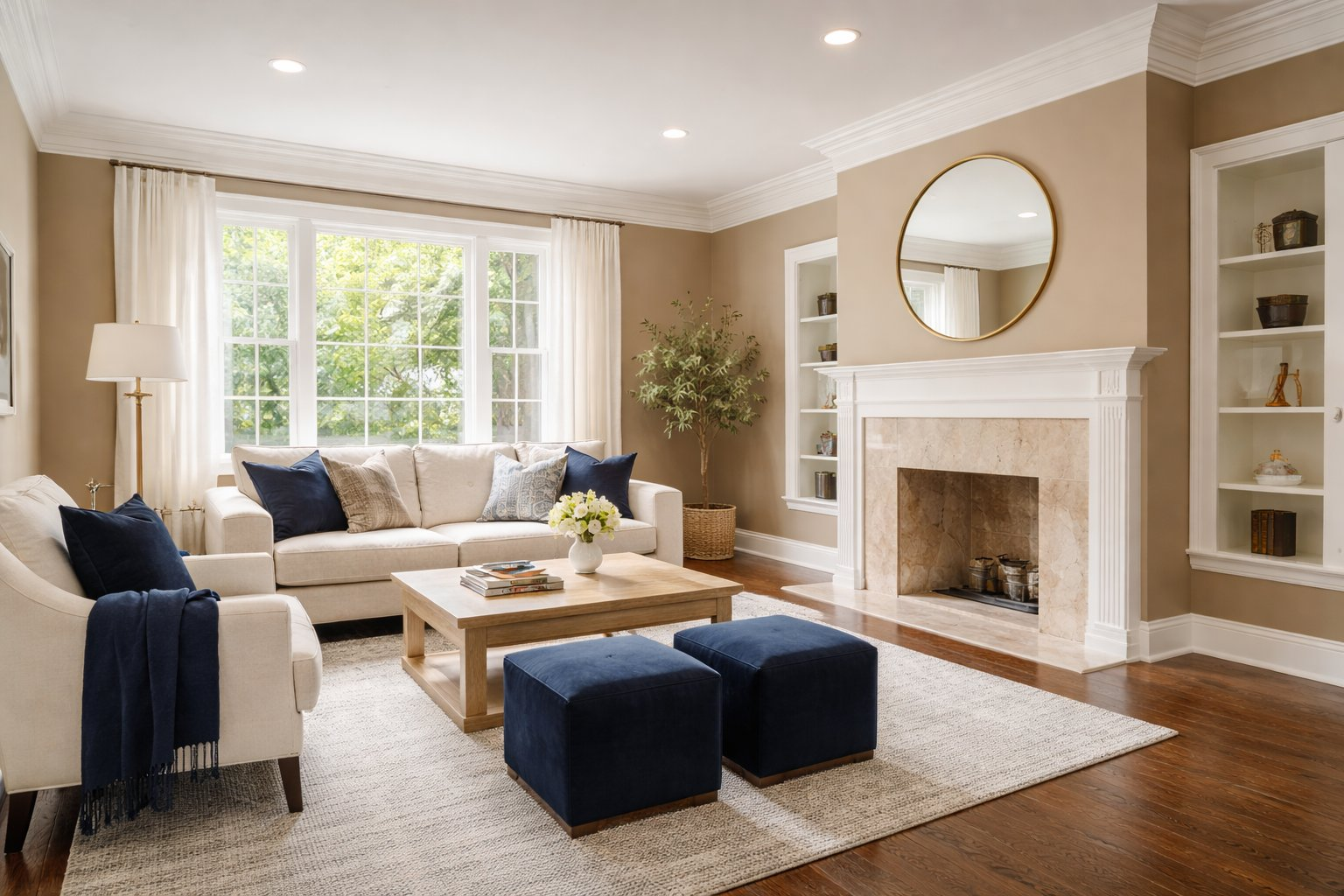 Luxury interior — flawlessly finished room